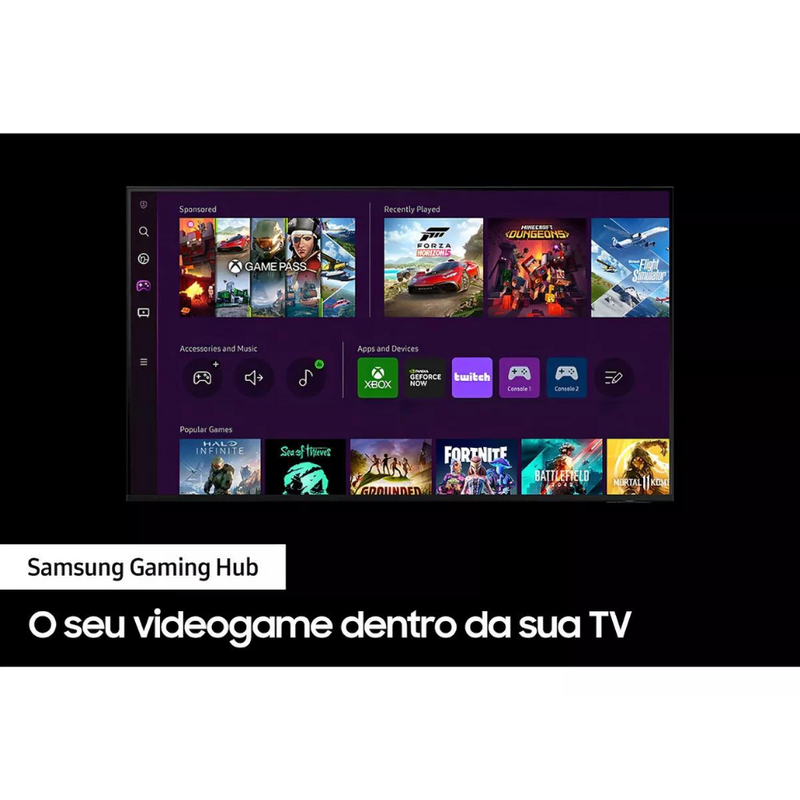 Smart Tv Samsung 50'' Crystal 4k UHD Tizen LH50BECHVGGXZD