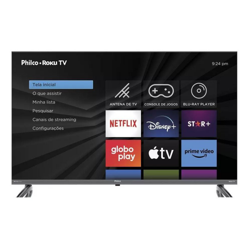 Smart Tv 40'' Philco Ptv40e3ersgb Full Hd Led Hdmi Roku Tv