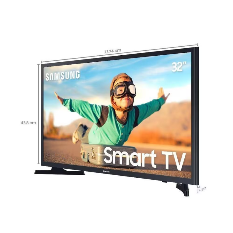 Smart Tv Led 32 Hd Samsung Ls32betblggxzd 2 Hdmi 1 Usb Preto