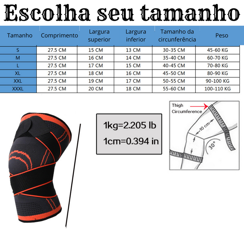 Joelheira Esportiva - PowerGuardPro